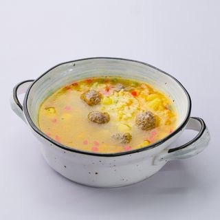 Суп с фрикадельками
