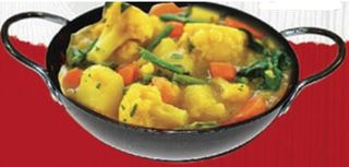 Verdura mista con curry