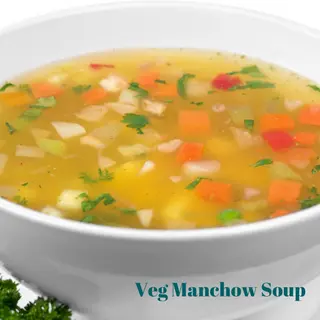  Veg Manchow Soup (Овощной суп манчоу)