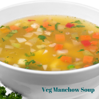  Veg Manchow Soup (Овощной суп манчоу)