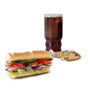 Menu Veggie Delite 15cm