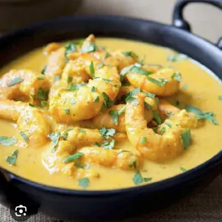 Camarão Korma