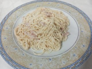 Spaghettis A La Carbonara