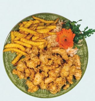 +Kurczak z kokosem i sezamem + coca cola 0.5l