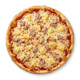 13. Pizza De Atún Y Piña  (30 Cm.)