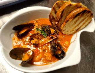 Supă fructe de mare