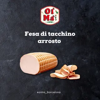 Fesa di tacchino arrosto halal (100 gr.)