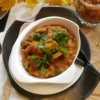 Plato De Gambas Jalfrezi