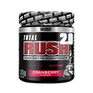 Pre Entreno Rush 2.0 sabor Cramberry