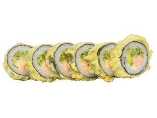 Futomaki sake tempura
