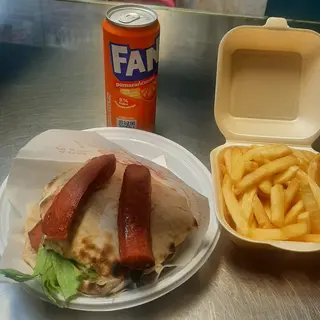 Panino  hot dog 