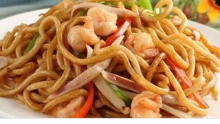 107.Tallarines Wudong Con Gambas