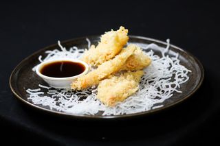 Tempura di salmone - 4 pezzi