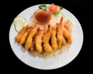 Gambas Grandes Fritas