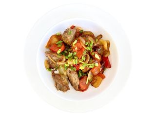 Пательня зі свинини з овочами (0,3kg)