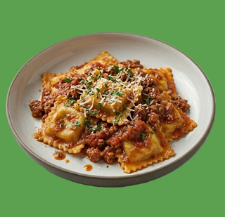 Raviolo al sugo
