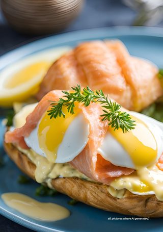 CROISSANT EGGS ROYALE