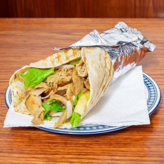 Menù completo piadina kebab