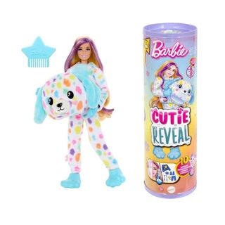 Papusa Barbie, Cutie Reveal, Dalmatian, 10 surprize [4189562]