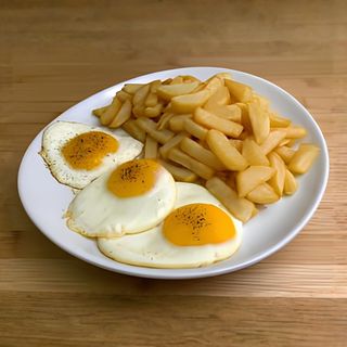 Chips & Egg