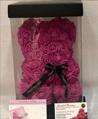 Oso de Flores Morado