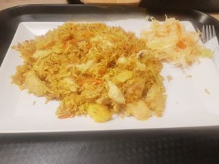 Ryż smażony z wołowiną