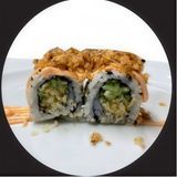 68 Uramaki de Salmón Seco Y Salsa Rosa (8 Uds.)