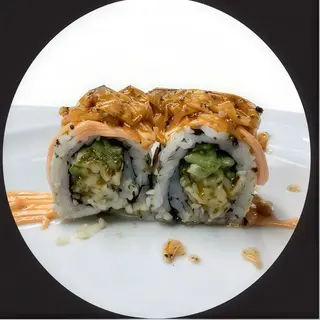 68 Uramaki de Salmón Seco Y Salsa Rosa (8 Uds.)