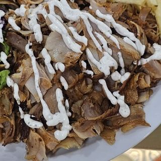 Extra carne de kebab 