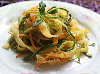 Tagliatelle con verdure