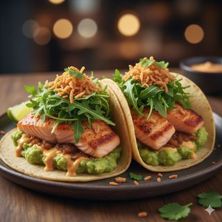 Tacos salmone 2 pezzi