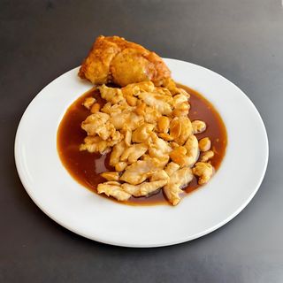 21 Pollo alle mandorle