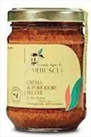 CREME DE TOMATE SEC A' l'huile d'olive - 190.Gr.  BARBUSCIA