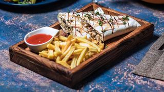 Кесадилья с курицей