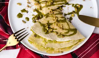 Crêpe Pistache