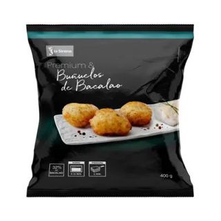 Buñuelos Bacalao Premium Bolsa 400 Gr.