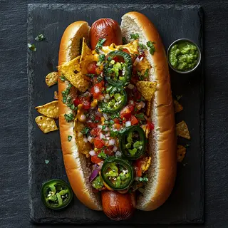 Menù hot dog Messico