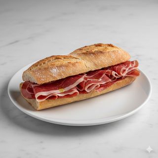 Bocadillo De Jamón Serrano