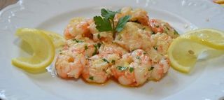 Gamberi con Limone