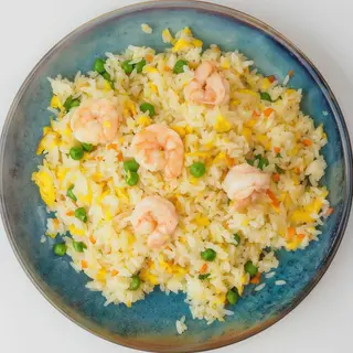 Arroz Frito Con Gambas