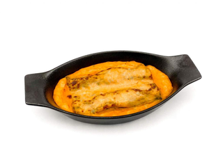 LASAÑA DI SPINACI E GAM.
