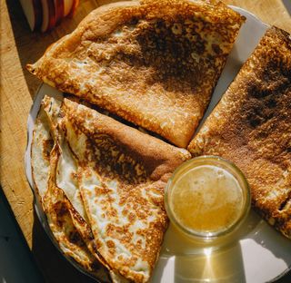 Блинчики  с мясом