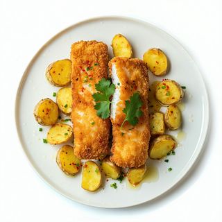 Broaster Chicken Burguer