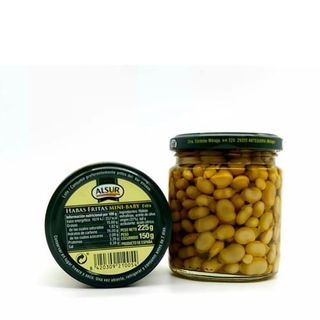 Habitas Fritas Mini-Baby 150G Alsur