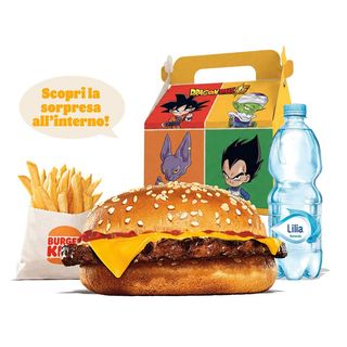 King junior menù cheeseburger