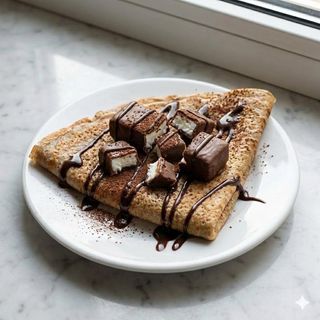 Crêpe al Kinder Pingui