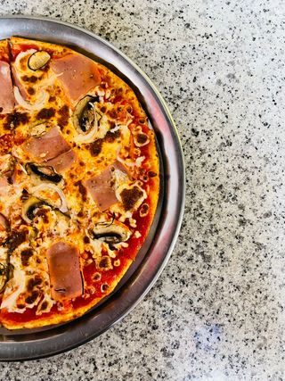 Pizza carbonara (33 cm)