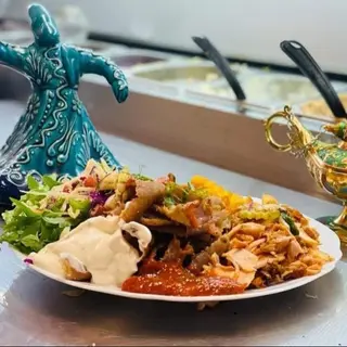 Talerz kebab