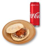 Somun sač svinjetina + coca-cola 0,33