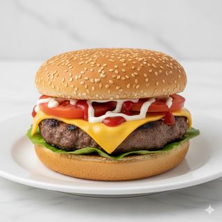 Burger all formaggio